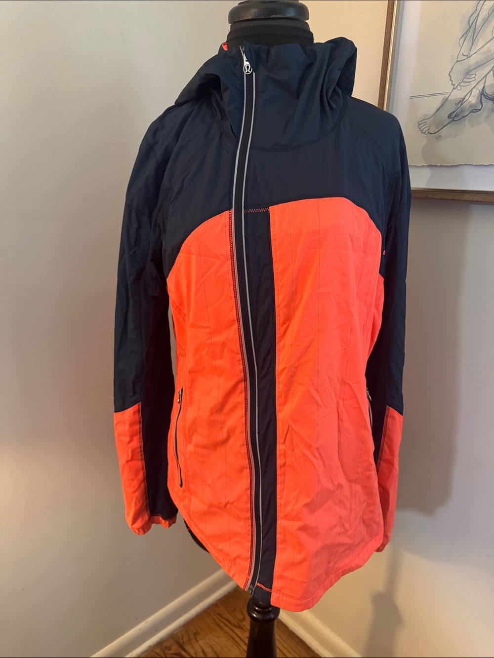 Lululemon Run: Get Up And Glow Jacket *Reflective 360 Reversible-Size 10
